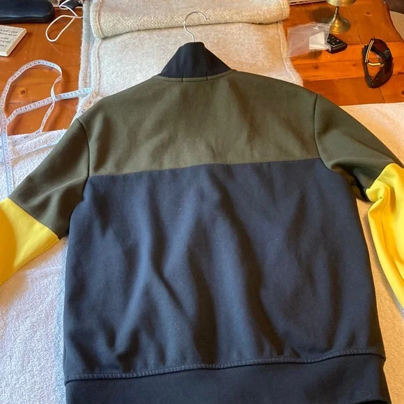 Ralph Lauren Midnight Blue Green and Yellow Polo Track Jacket - Picture 7 of 7